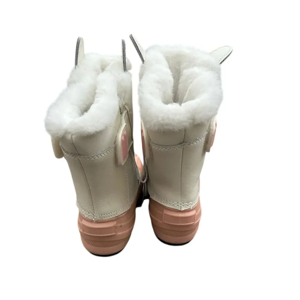 Toddler Frankie Winter Boots - Cat & Jack™ Cream 9T